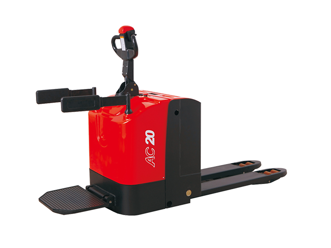 2.5ton stand on electric pallet trucks