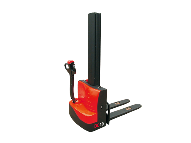 1.0ton walkie electric stacker with single mast